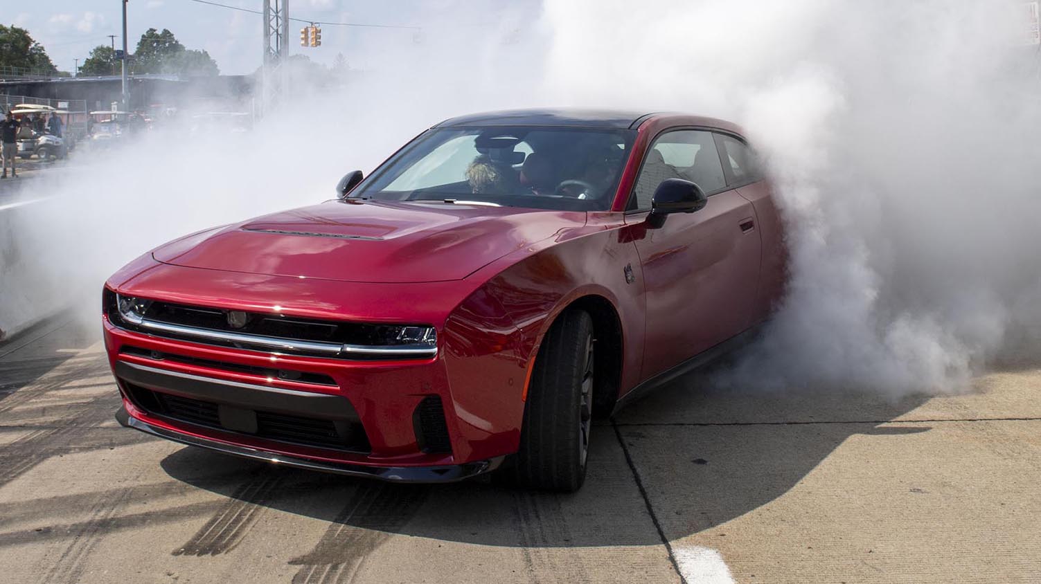 2026 Dodge Charger Scat Pack and Durango SRT Hellcat Shine at Roadkill Nights
