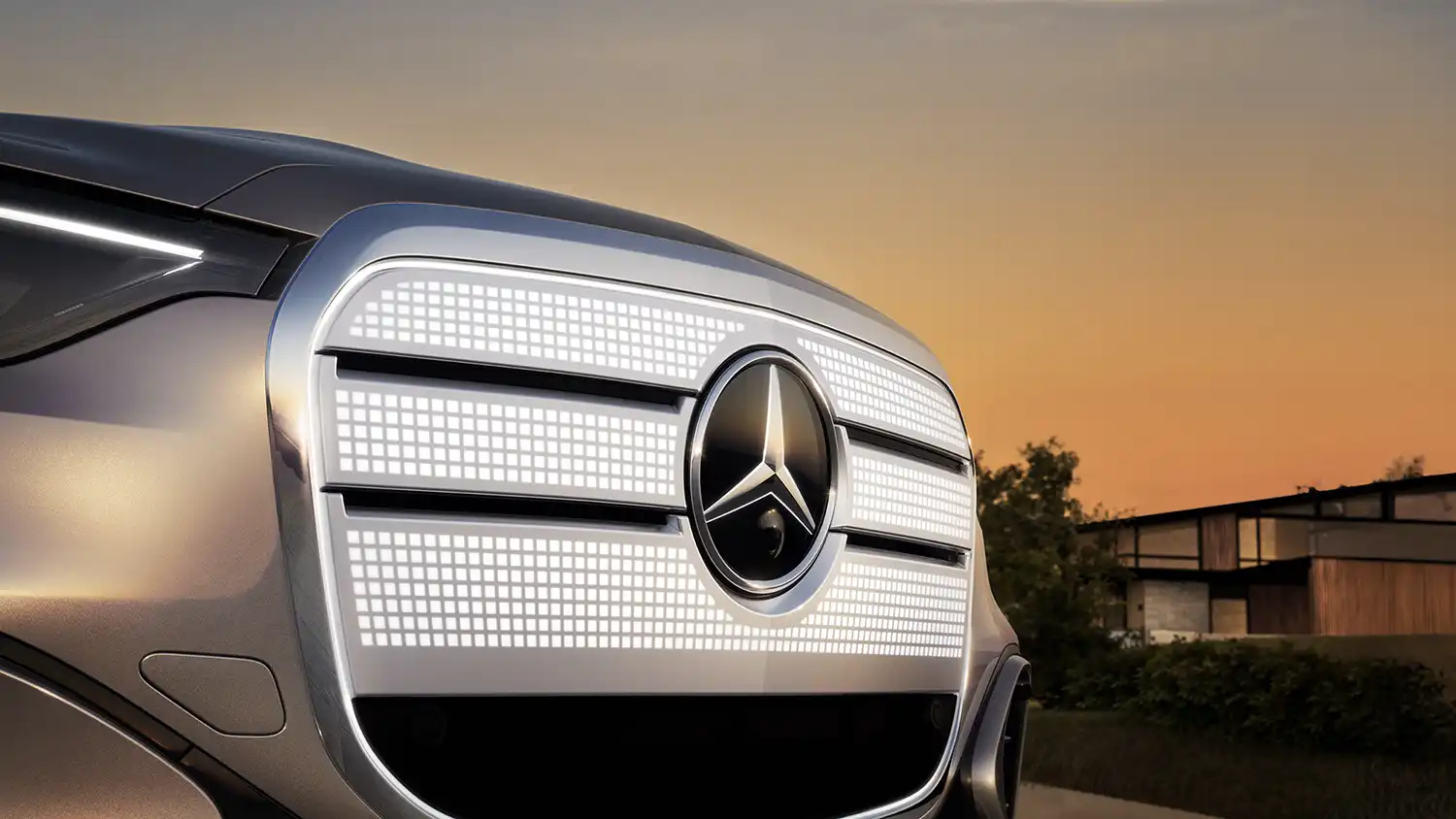 All-New Mercedes-Benz Electric GLC Teased with Striking New Grille