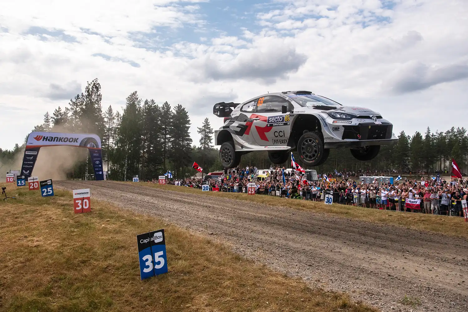 WRC – Kalle Rovanperä Takes Early Control at Secto Rally Finland