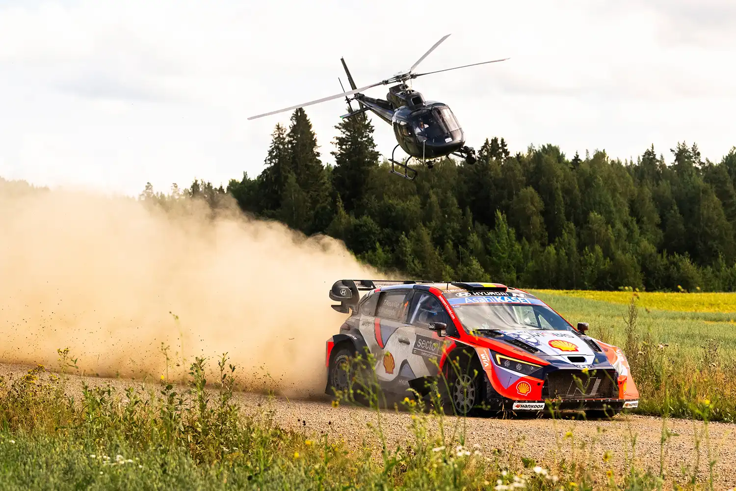 WRC – Rovanperä Leads Toyota’s Historic Sweep at Secto Rally Finland