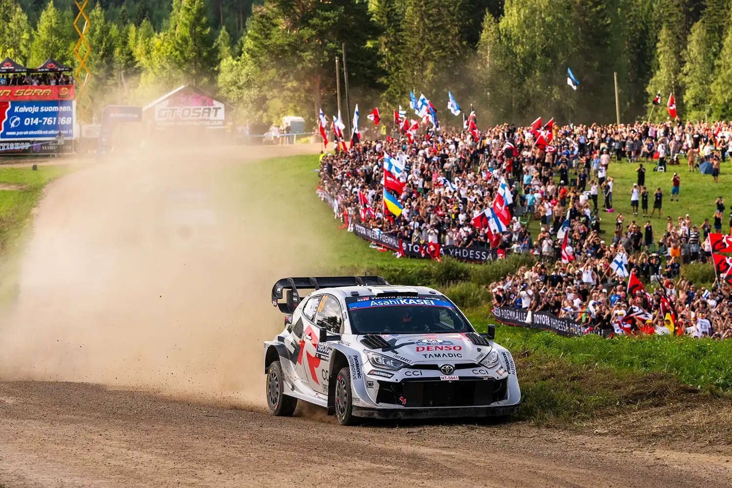 WRC – Toyota Dominates: Rovanperä’s Historic Finland Win