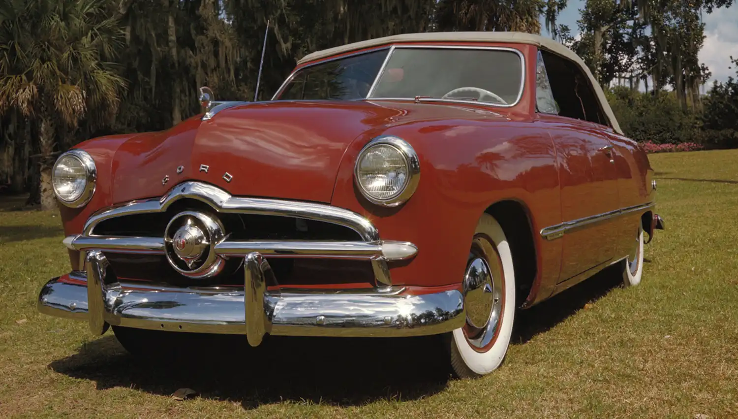 The Classic 1949 Ford Custom Convertible: A Post-War Icon