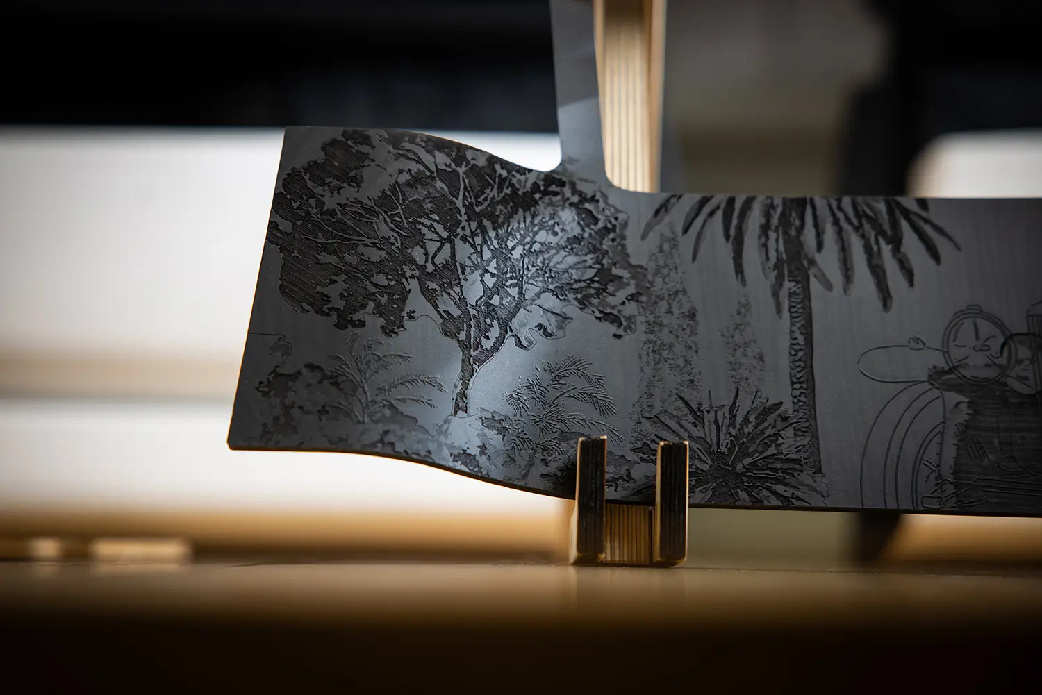 Rolls-Royce Phantom intricate woodwork