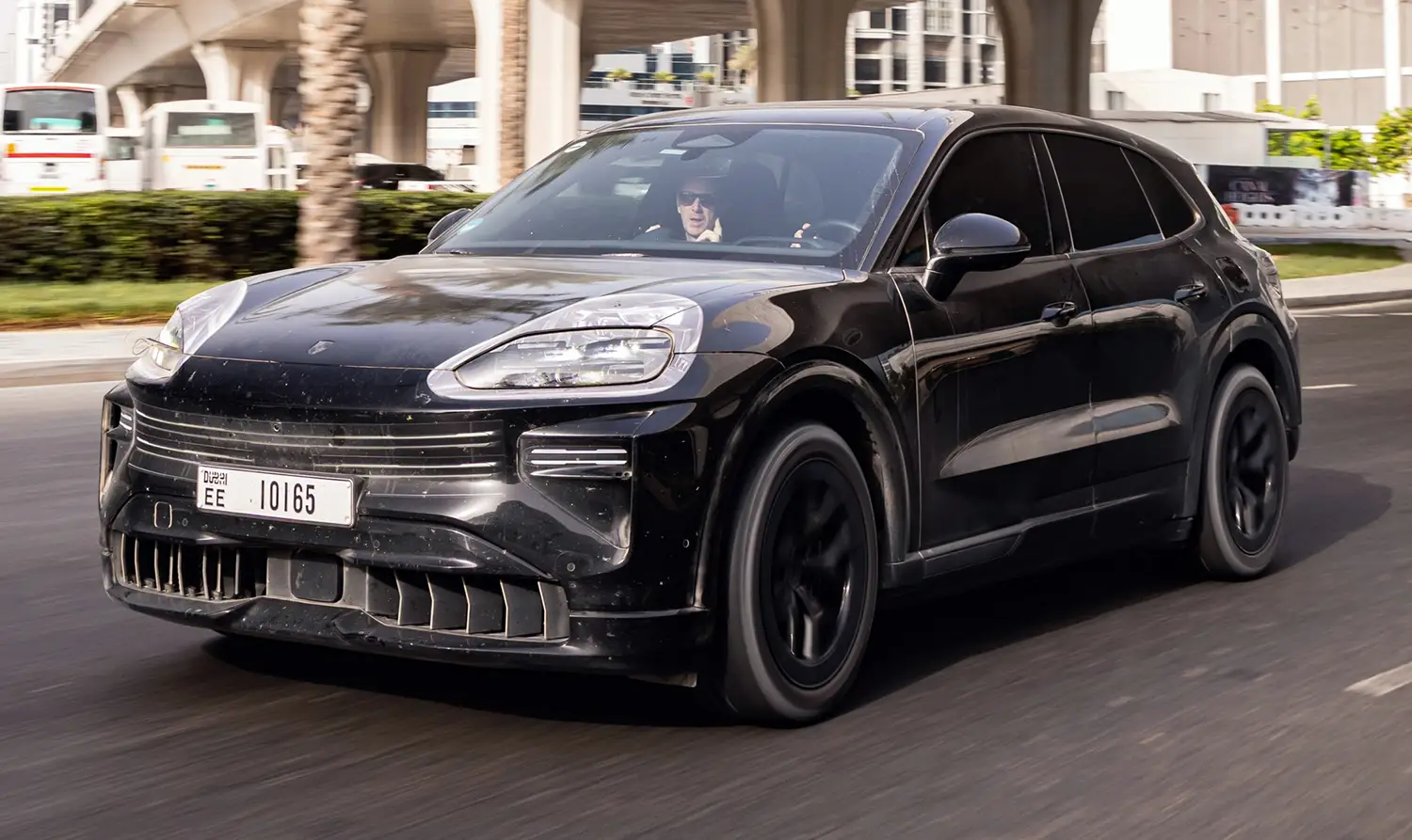 Porsche Cayenne Electric testing