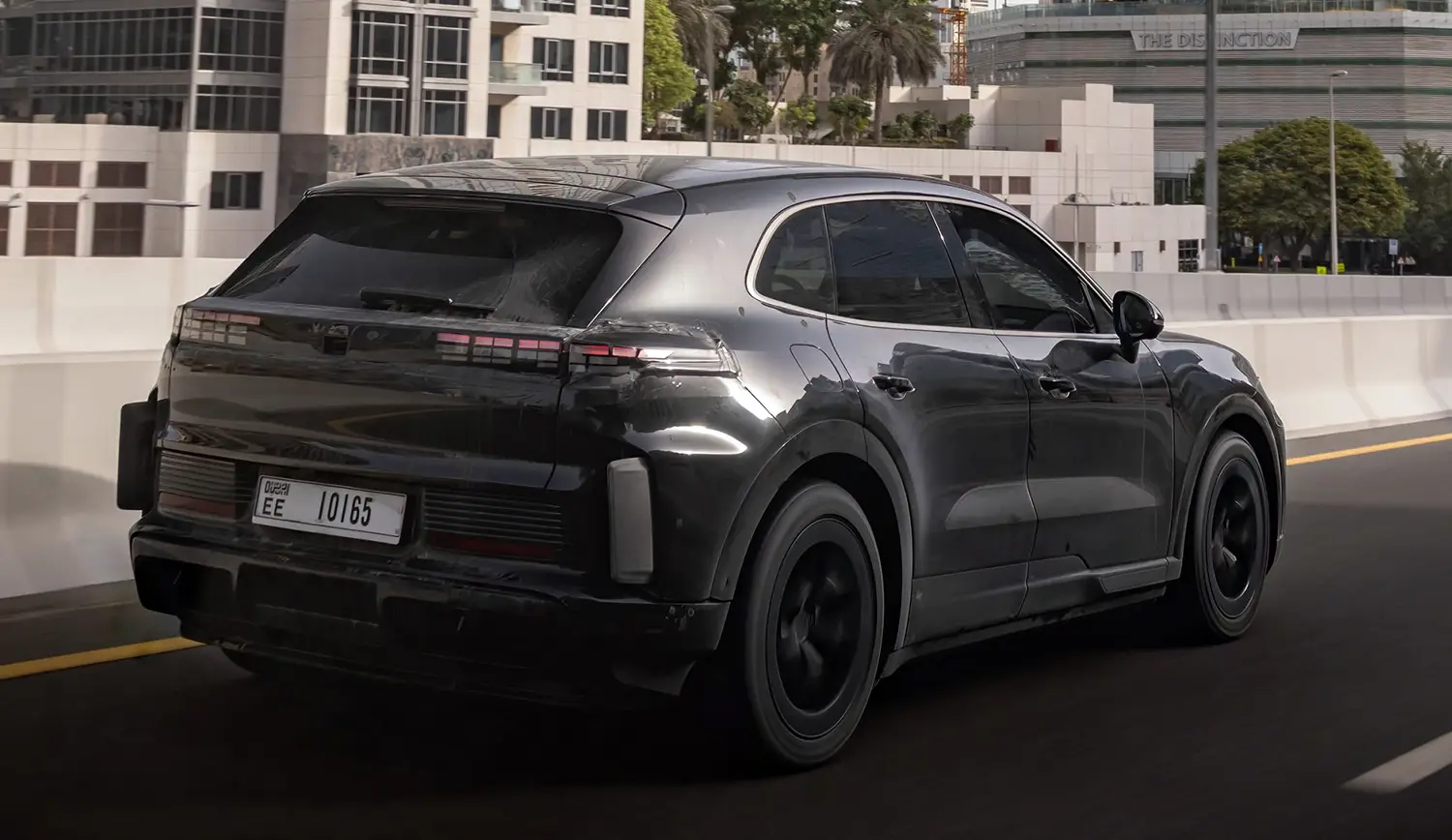 Porsche Cayenne Electric testing