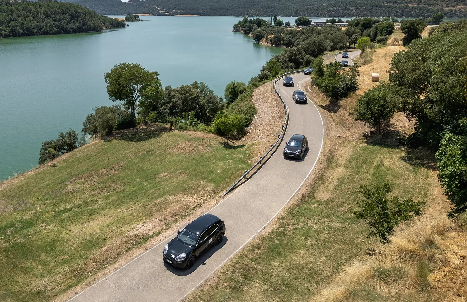 Porsche Cayenne Electric testing