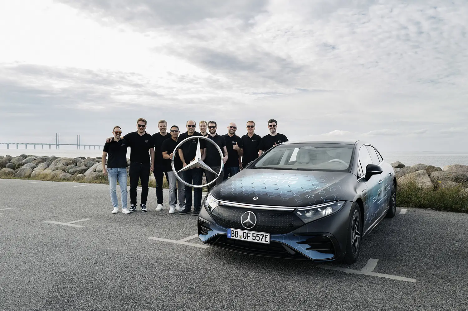 Mercedes-Benz EQS solid-state battery