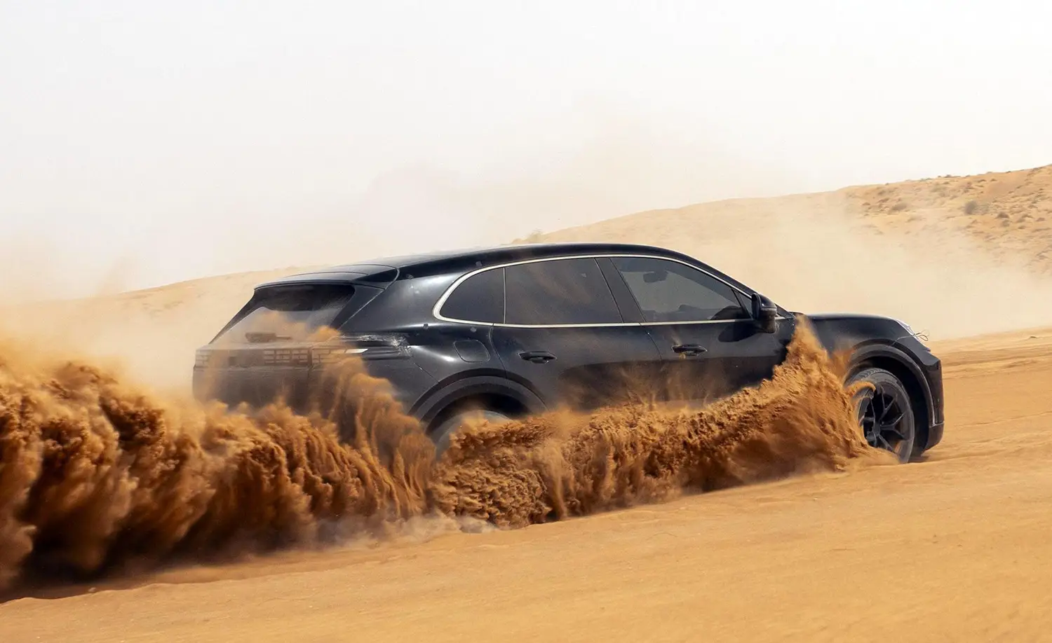 Porsche Cayenne Electric testing