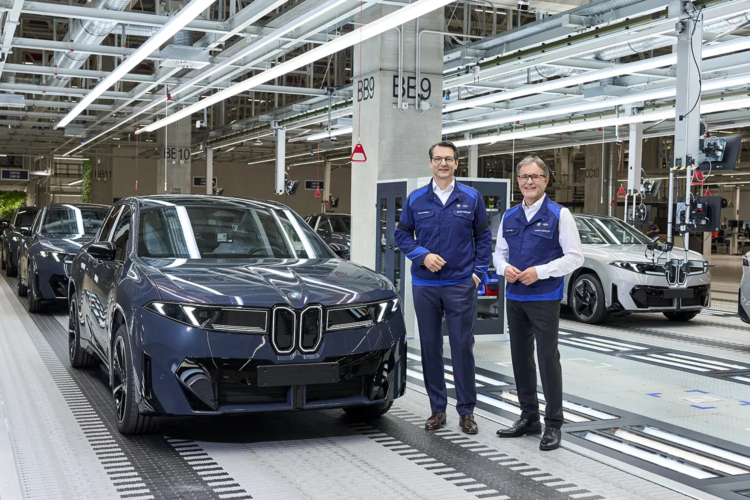 BMW iX3 production Debrecen plant