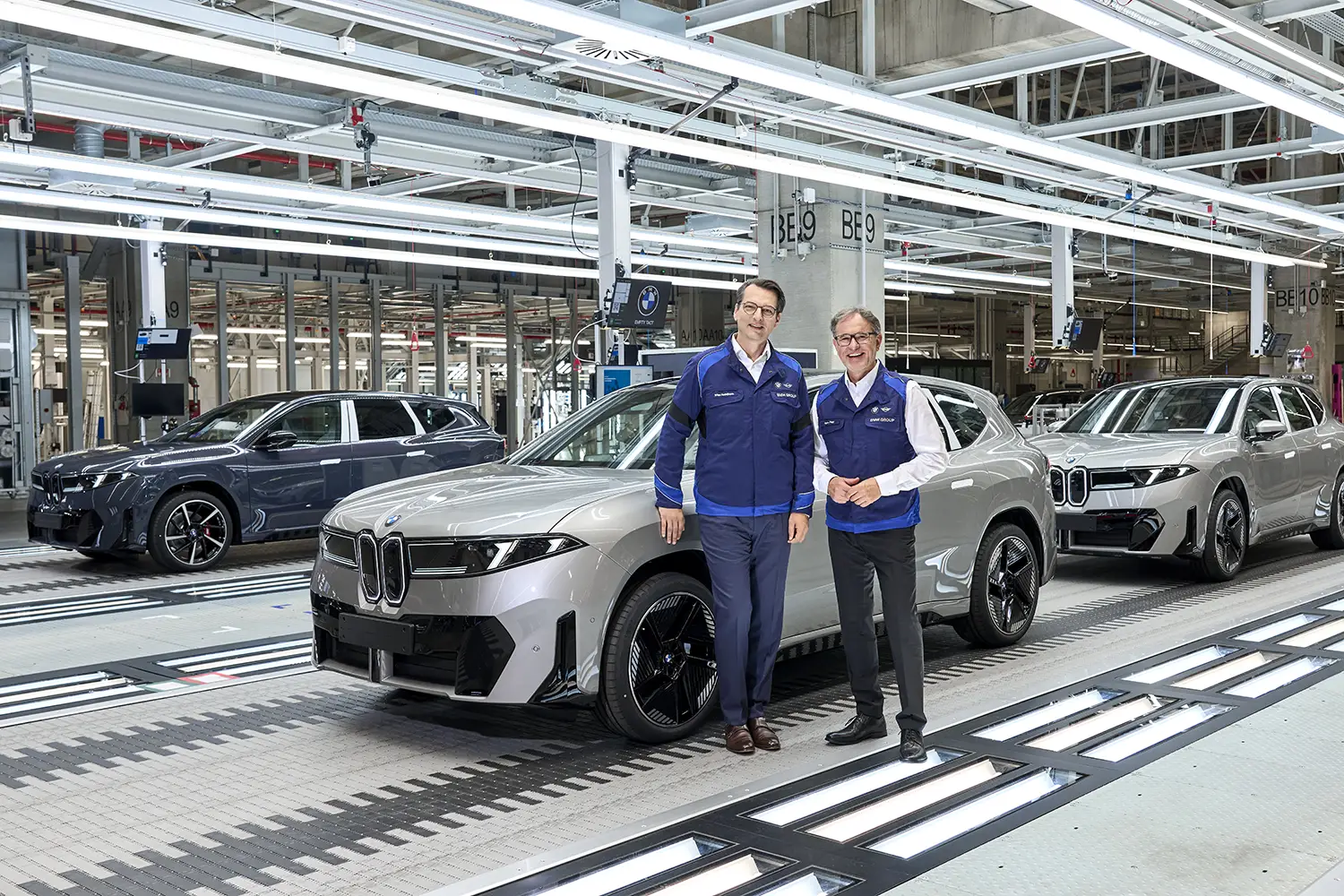 BMW iX3 production Debrecen plant