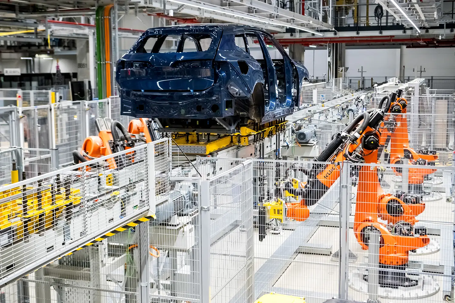 BMW iX3 production Debrecen plant