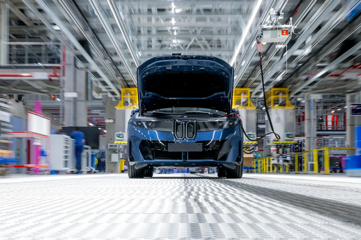 BMW iX3 production Debrecen plant