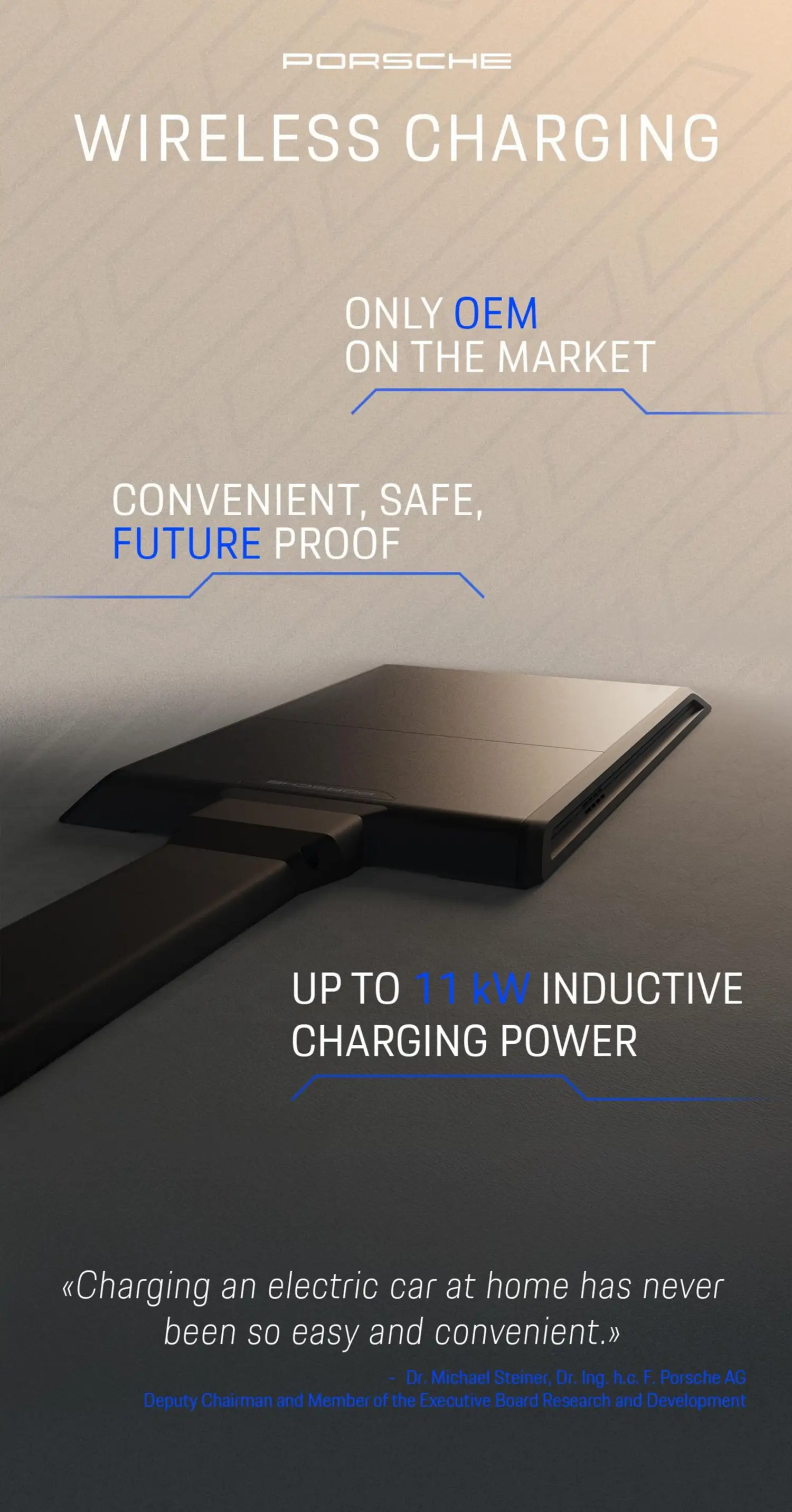 Porsche Wireless Charging