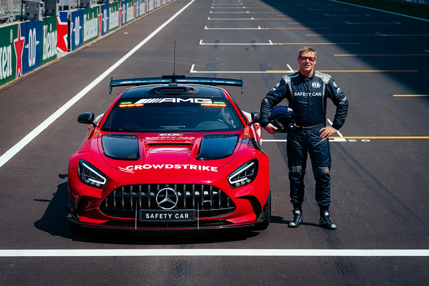 Mercedes-AMG 500th F1 Safety Car milestone