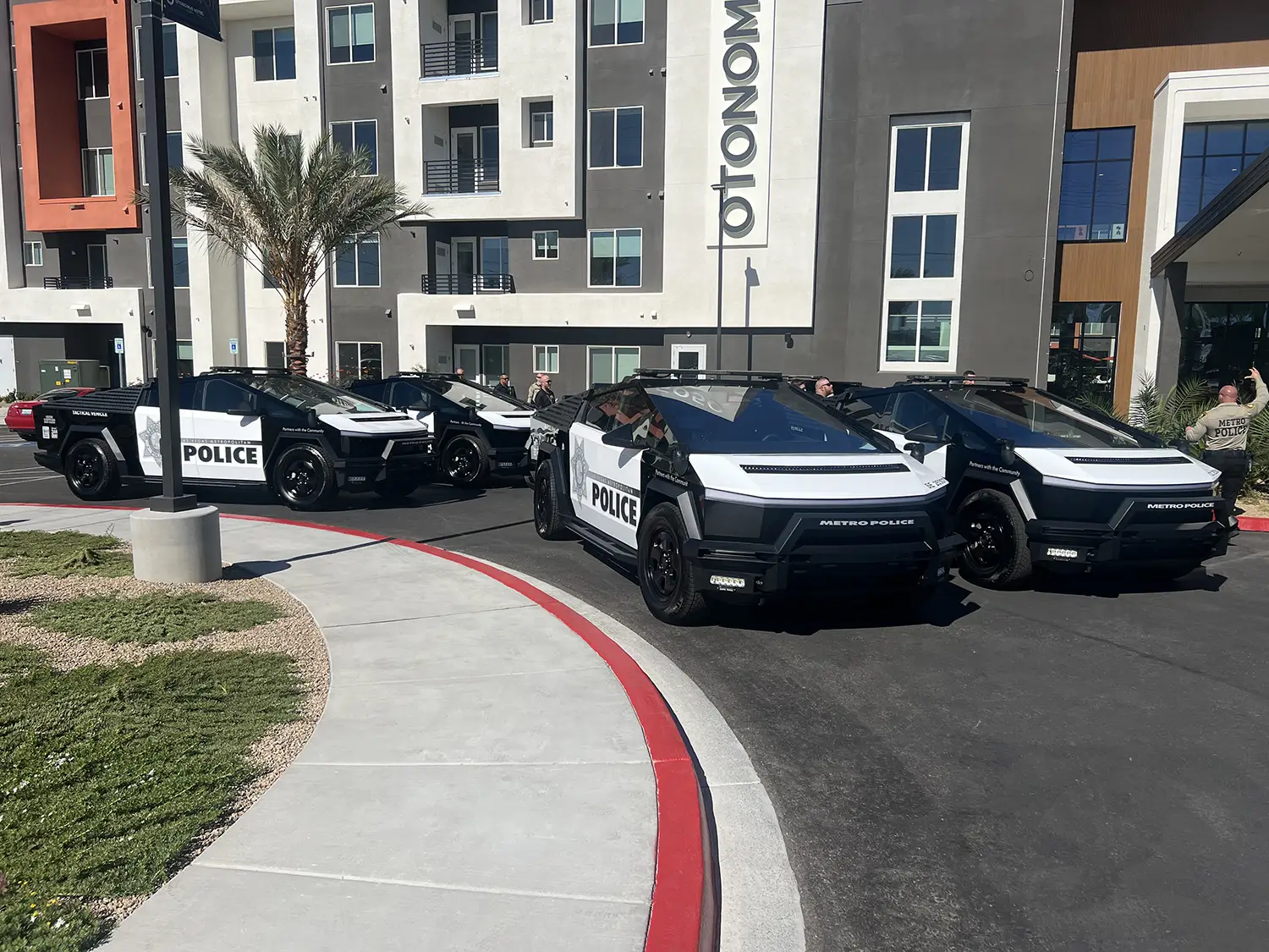 Tesla Cybertruck Police Fleet