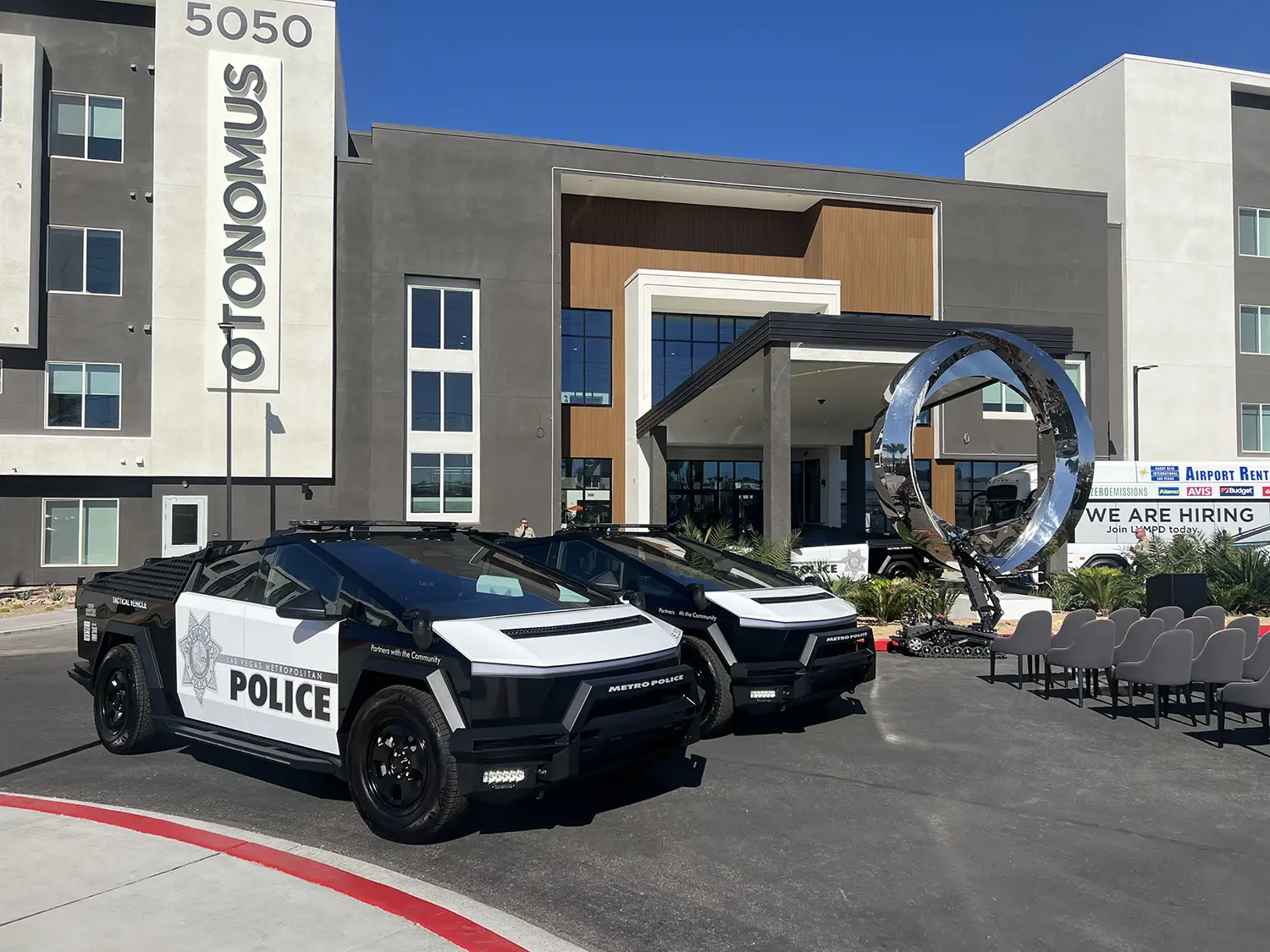Tesla Cybertruck Police Fleet
