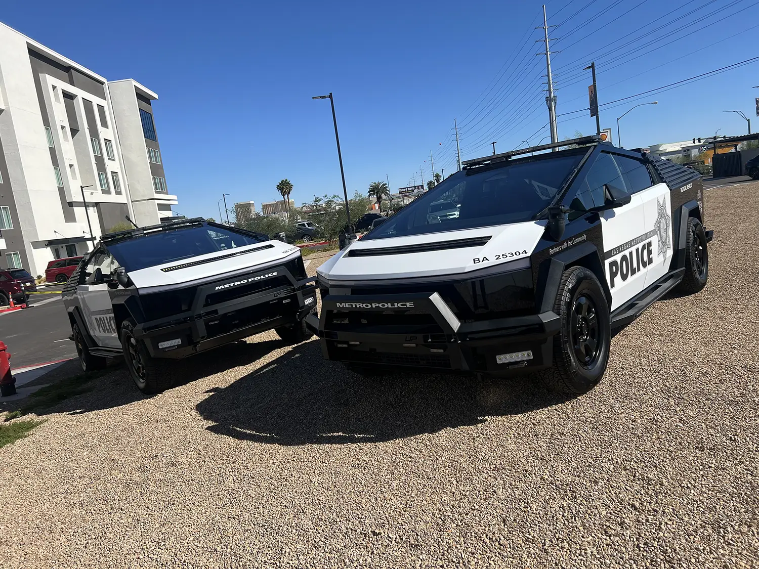 Tesla Cybertruck Police Fleet