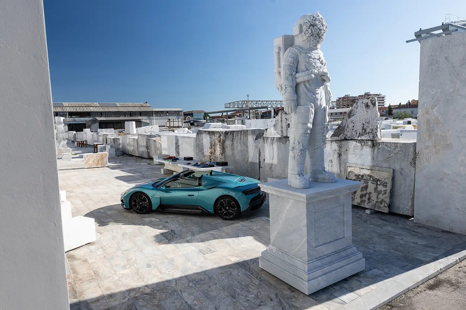 Maserati MCPURA in Versilia