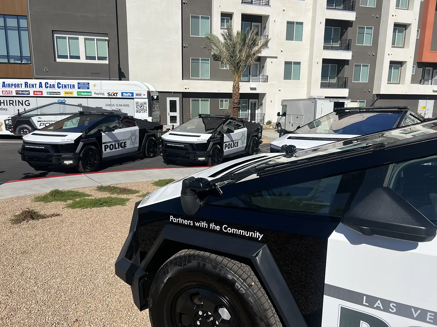 Tesla Cybertruck Police Fleet