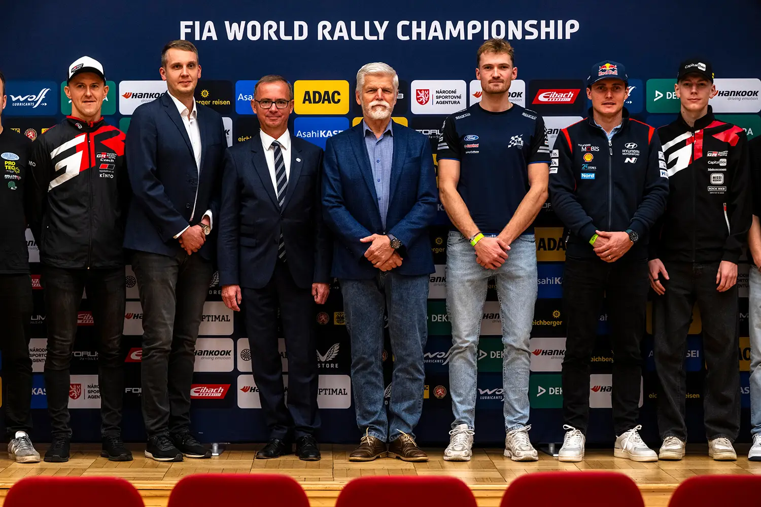 WRC Prague Presidential Welcome