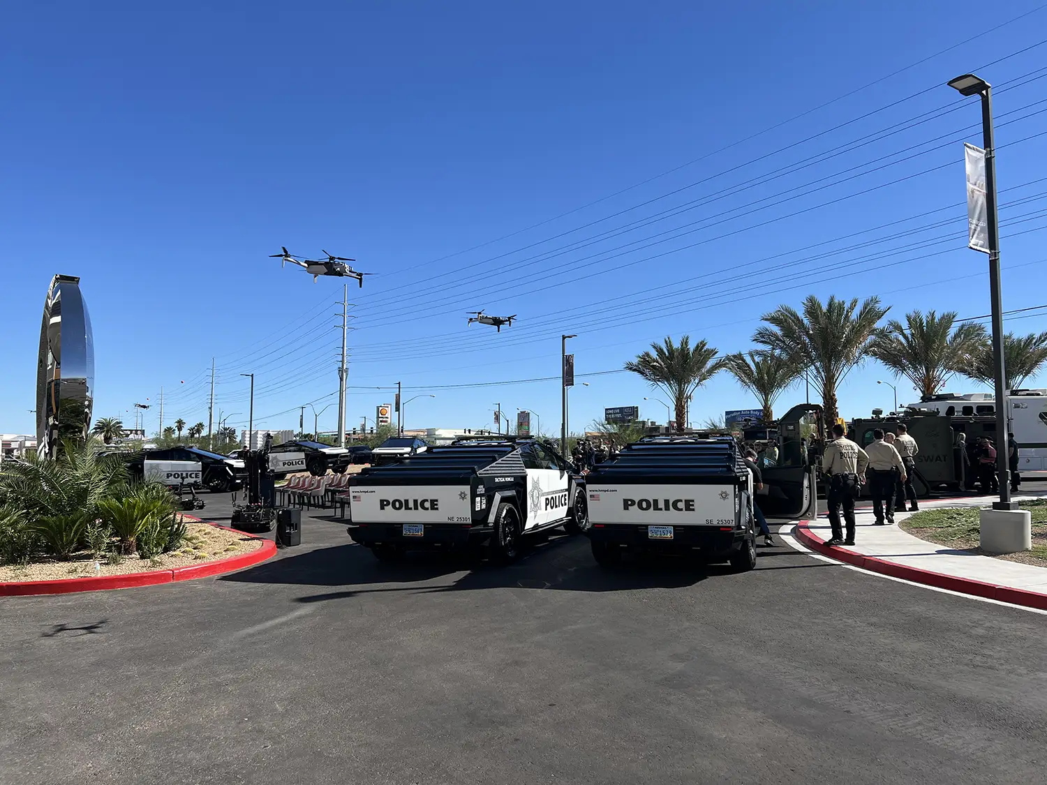 Tesla Cybertruck Police Fleet