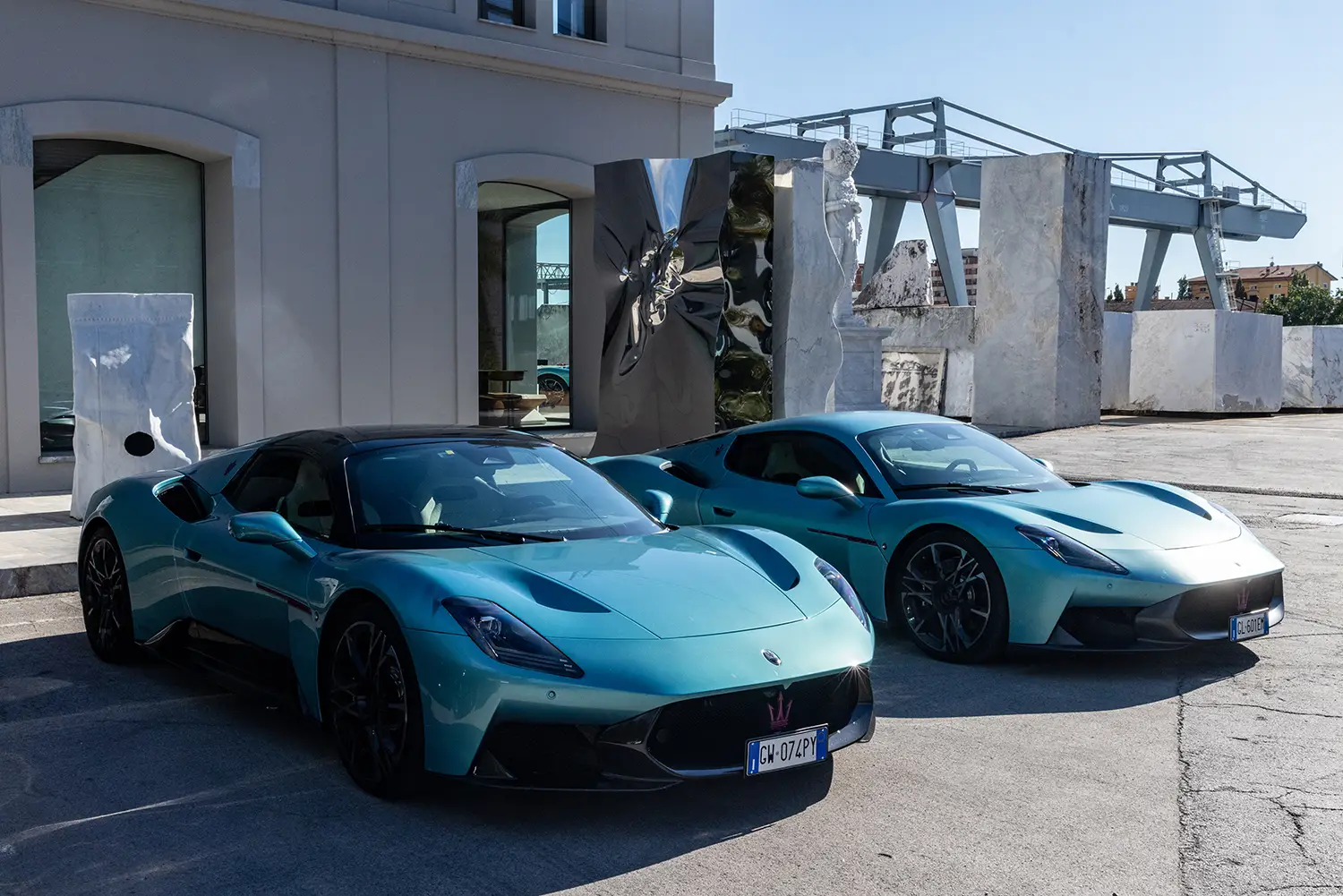 Maserati MCPURA in Versilia