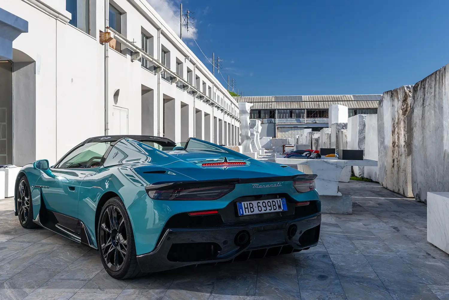 Maserati MCPURA in Versilia