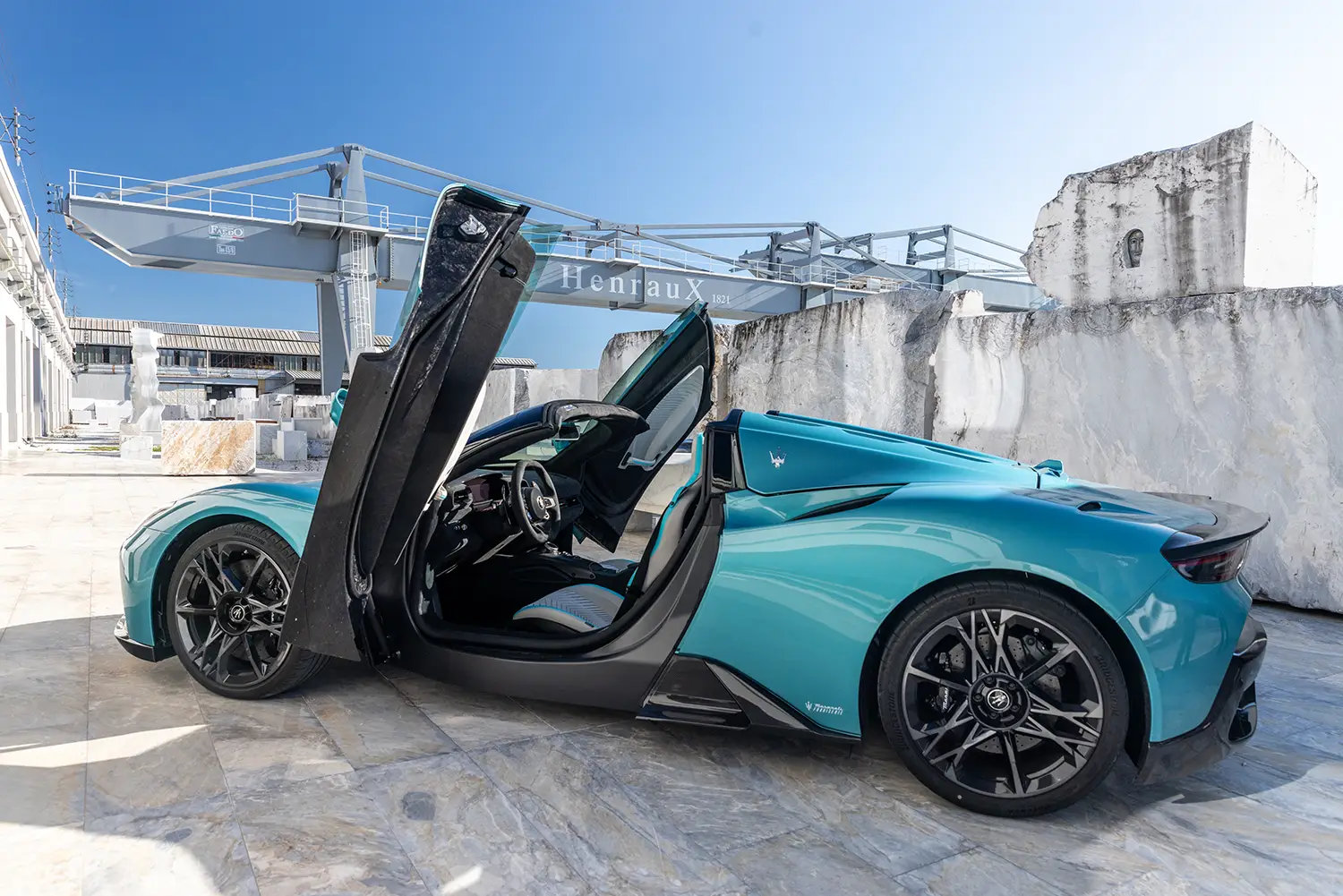 Maserati MCPURA in Versilia