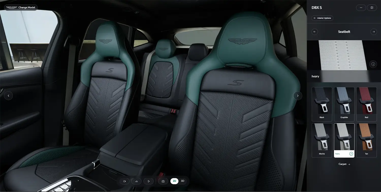 Aston Martin Configurator