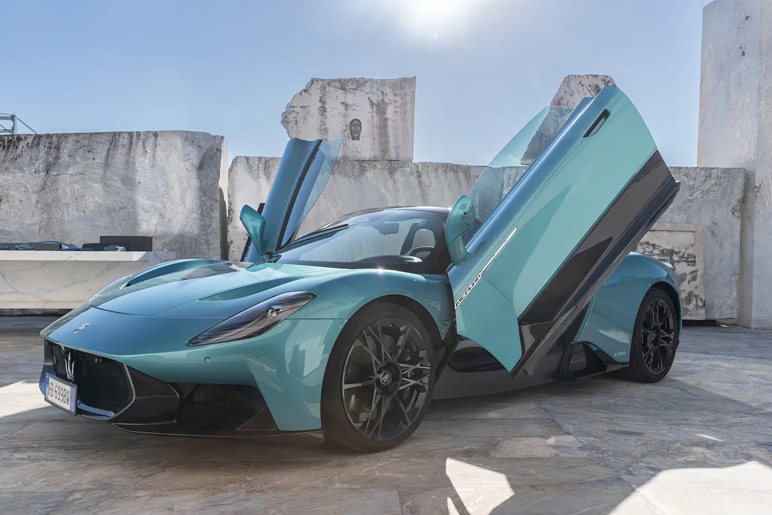Maserati MCPURA in Versilia
