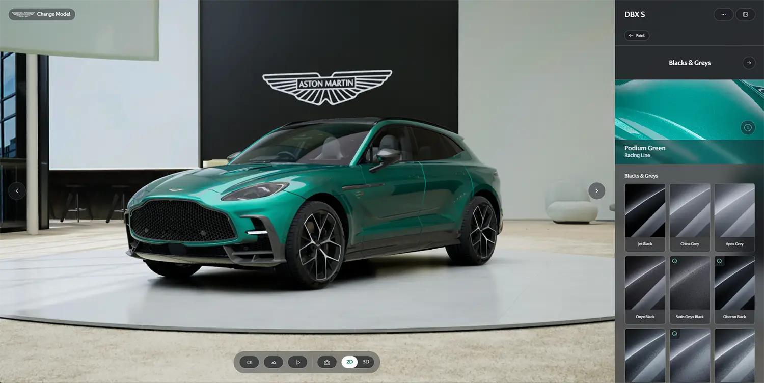 Aston Martin Configurator