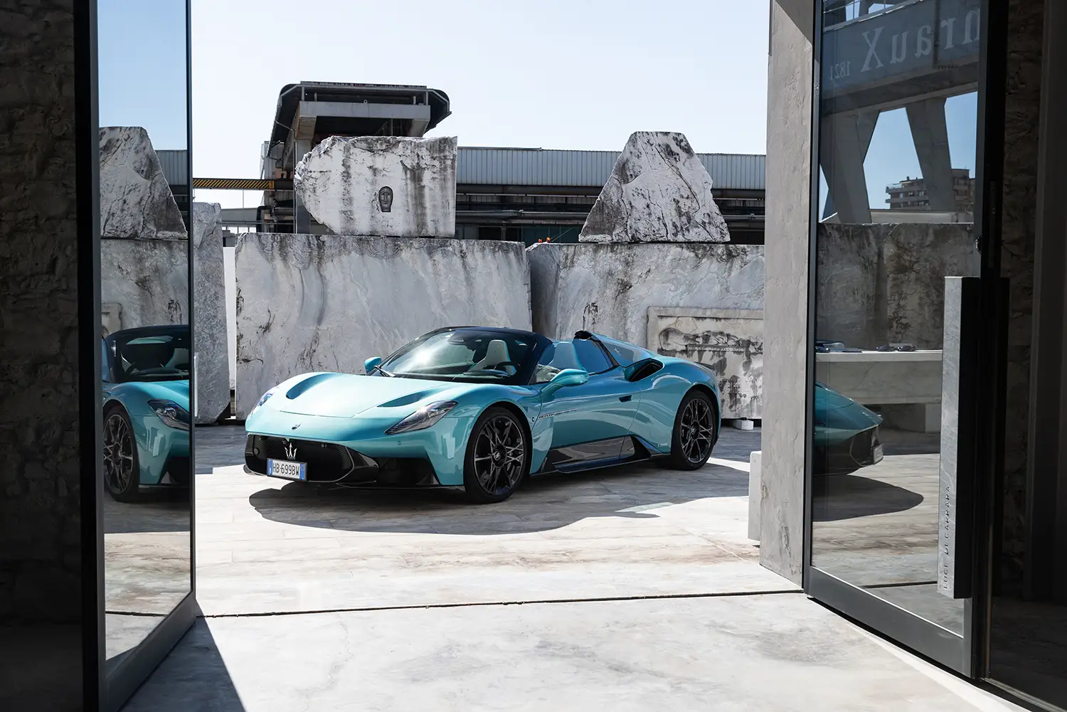Maserati MCPURA in Versilia