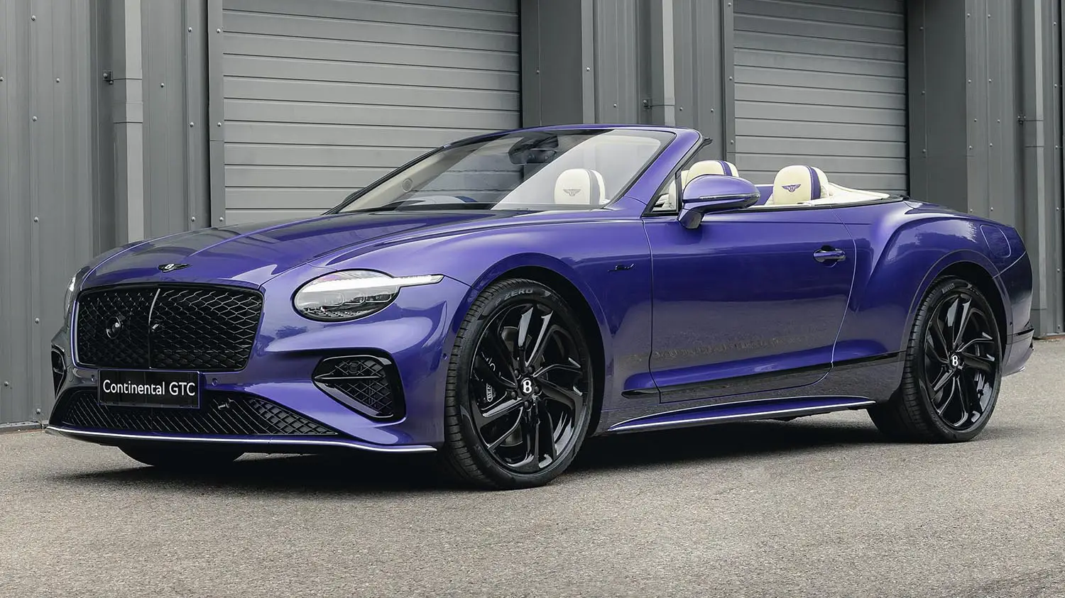 Bentley Continental GTC Speed Violette