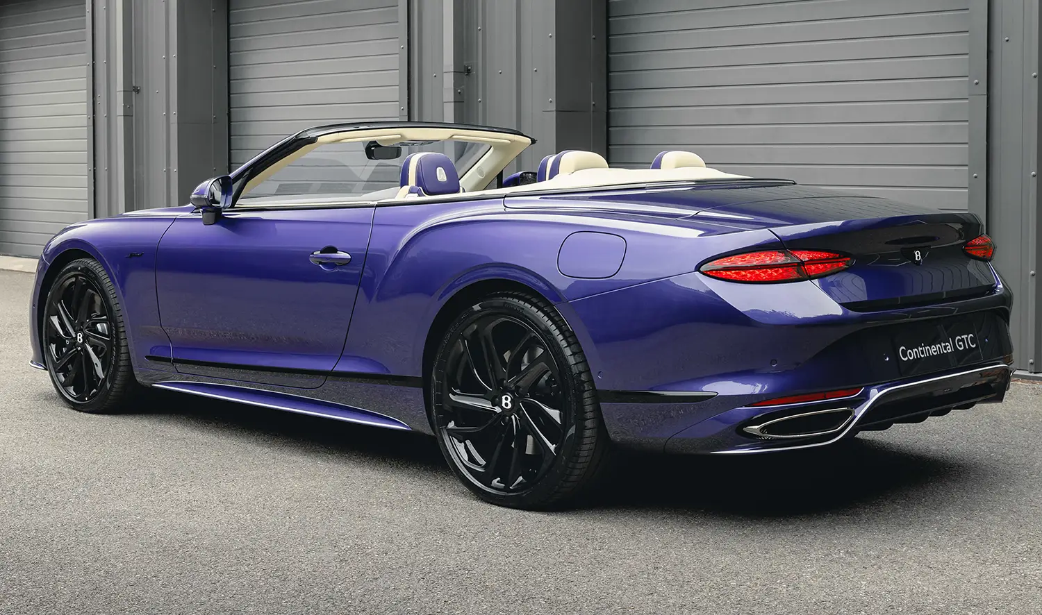 Bentley Continental GTC Speed Violette