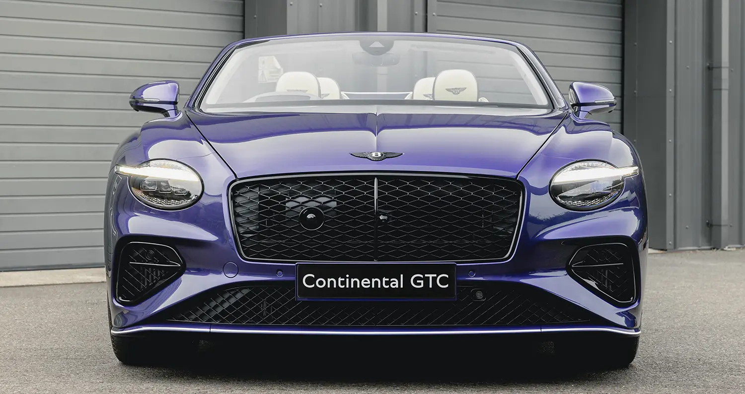 Bentley Continental GTC Speed Violette