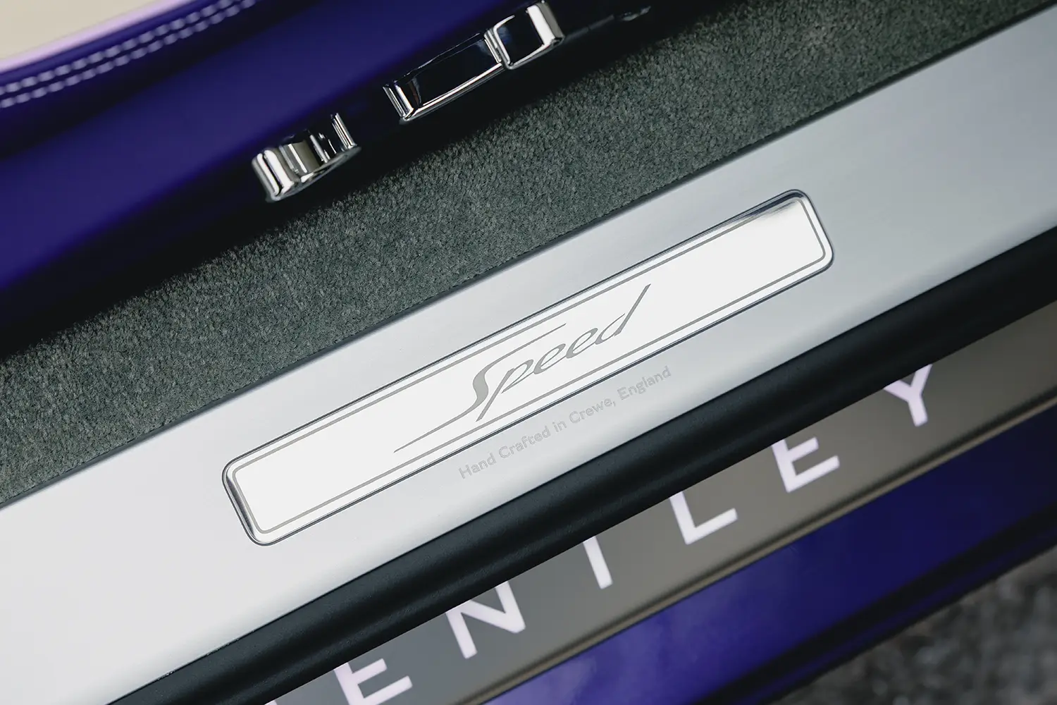 Bentley Continental GTC Speed Violette
