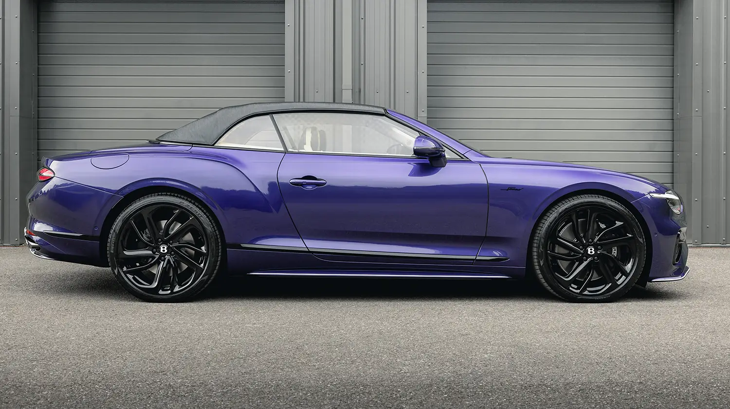 Bentley Continental GTC Speed Violette