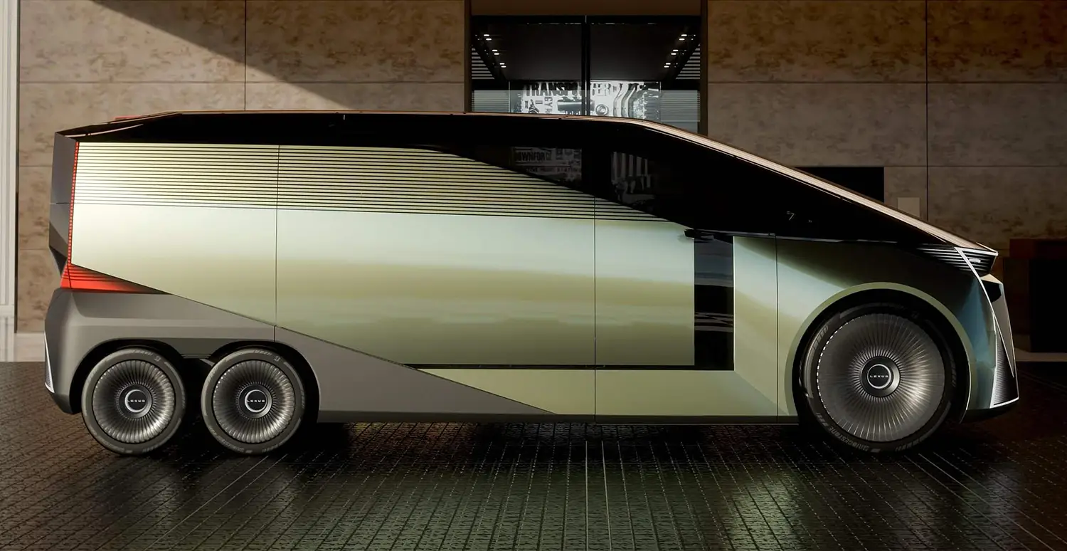 Lexus LS Six-Wheeled Van Concept Lexus LS Six-Wheeled Van Concept