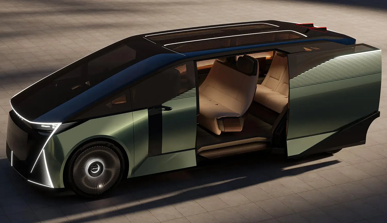 Lexus LS Six-Wheeled Van Concept Lexus LS Six-Wheeled Van Concept