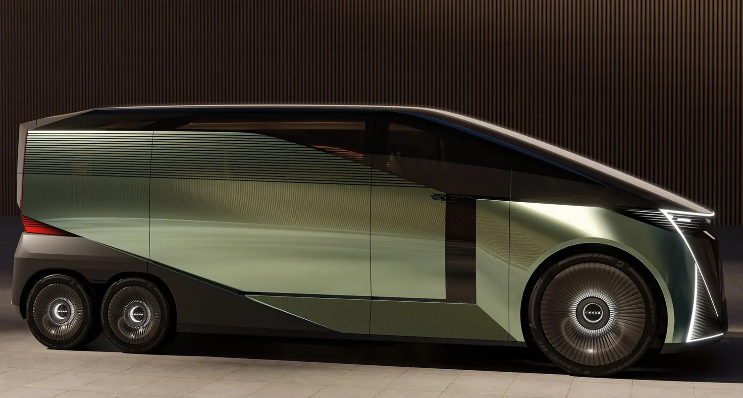 Lexus LS Six-Wheeled Van Concept Lexus LS Six-Wheeled Van Concept