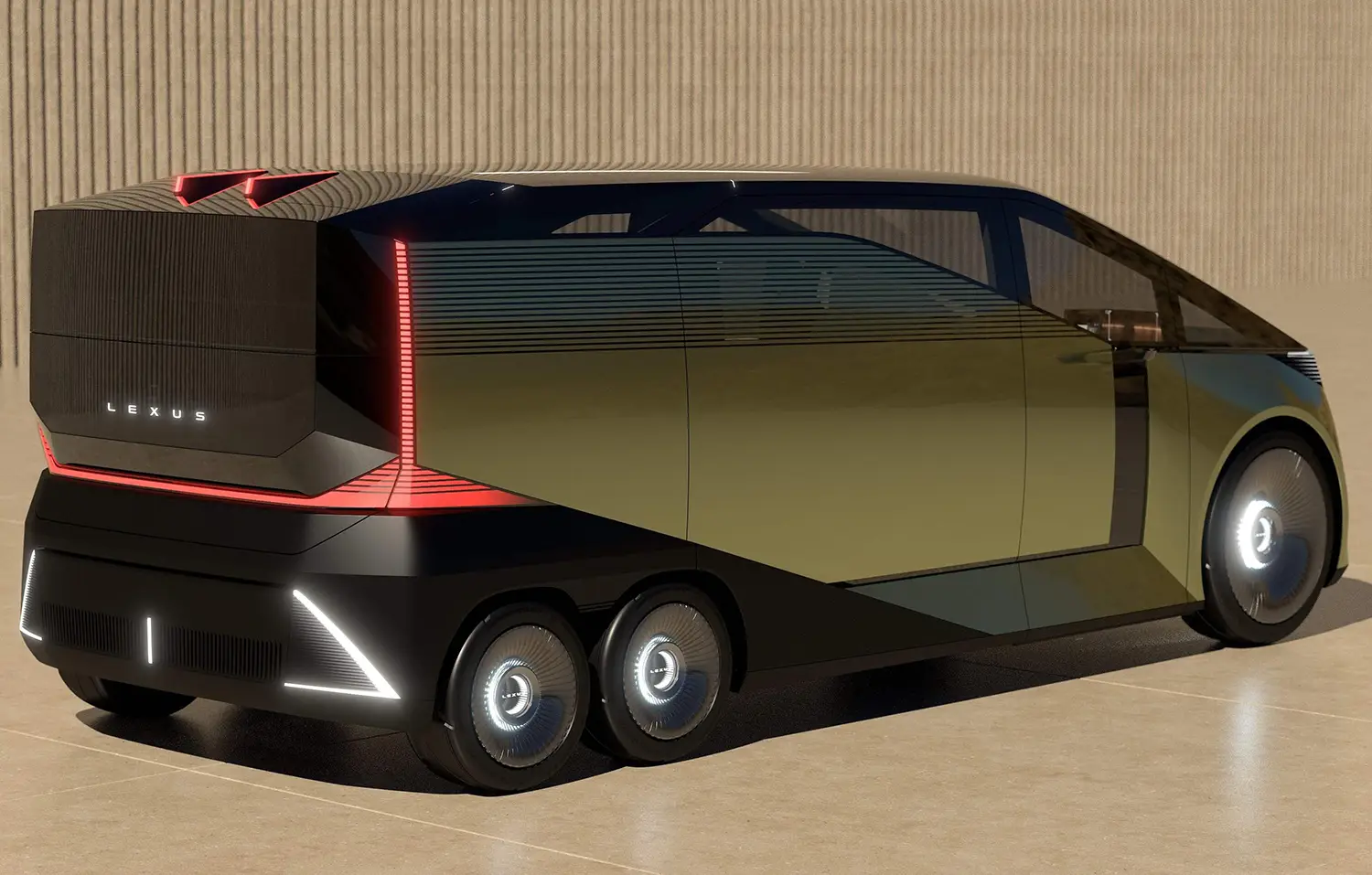 Lexus LS Six-Wheeled Van Concept Lexus LS Six-Wheeled Van Concept