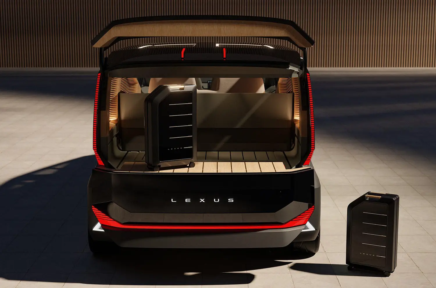 Lexus LS Six-Wheeled Van Concept Lexus LS Six-Wheeled Van Concept
