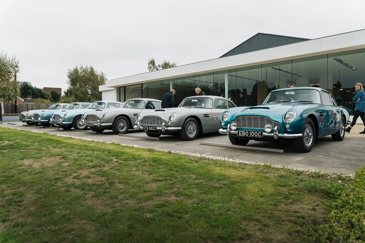 Aston Martin 70th Anniversary Newport Pagnell