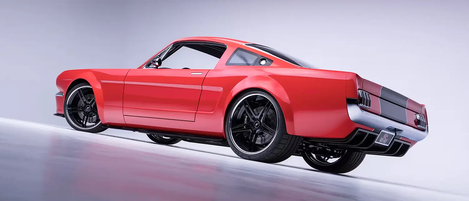Kindig-it Design 1965 Ford Mustang Fastback