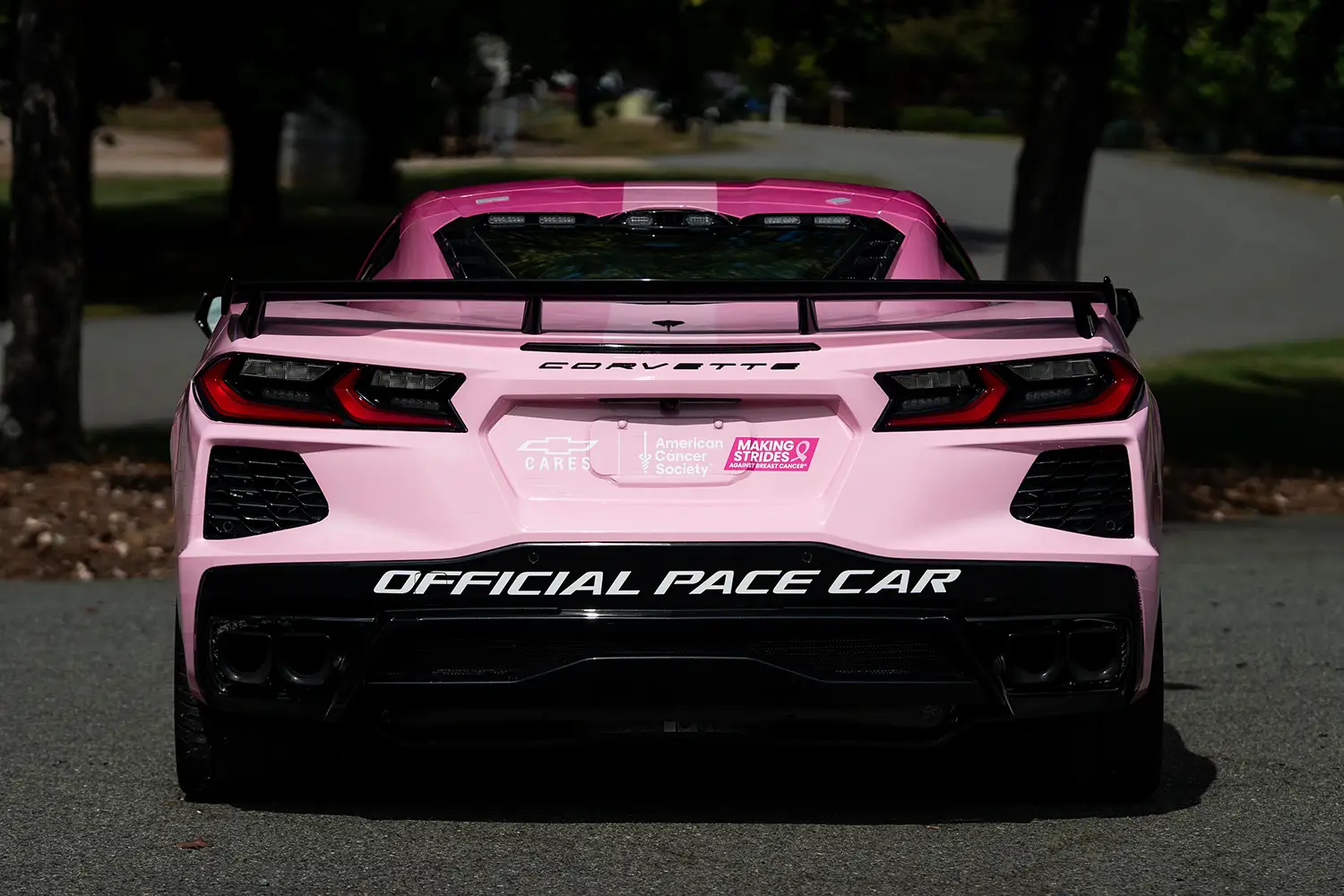 Pink Corvette Stingray