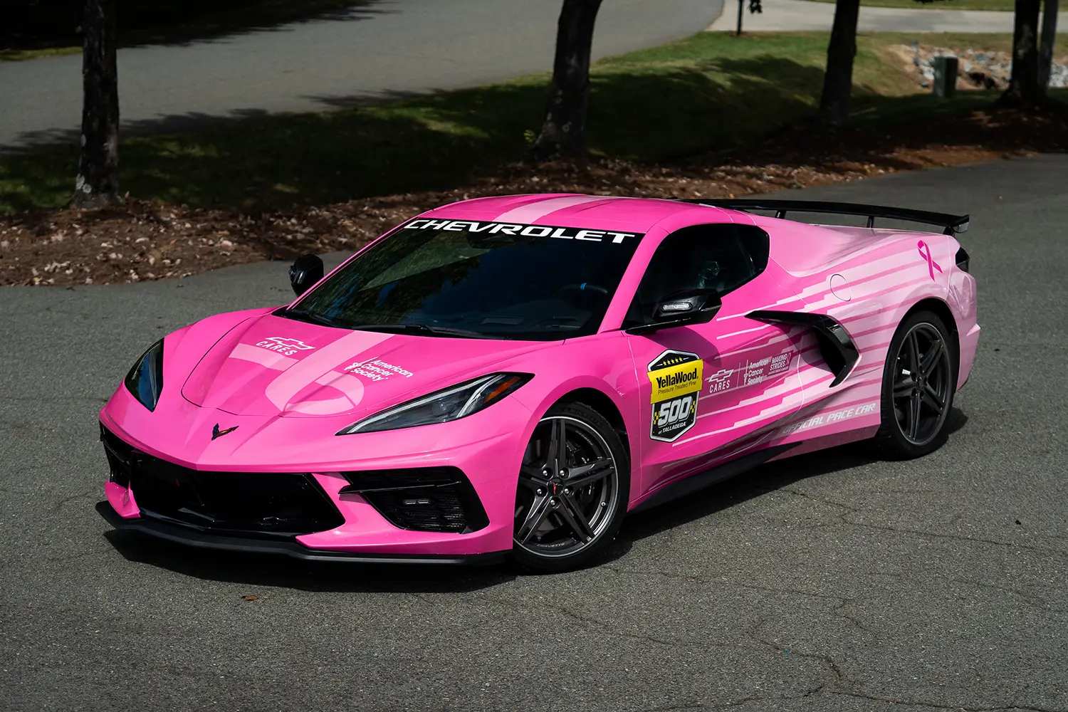 Pink Corvette Stingray