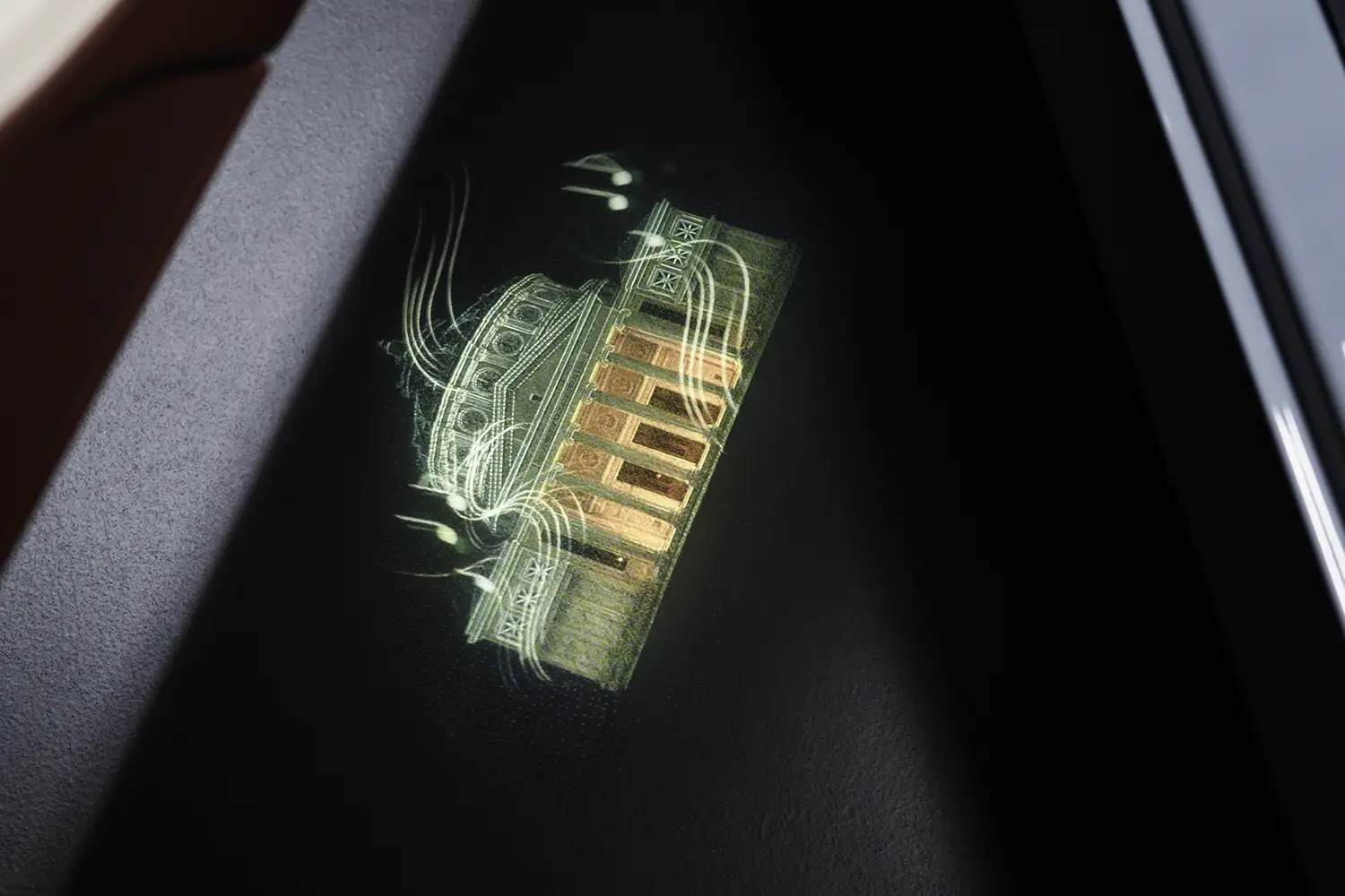 Bentley Mulliner Animated Welcome Lamp