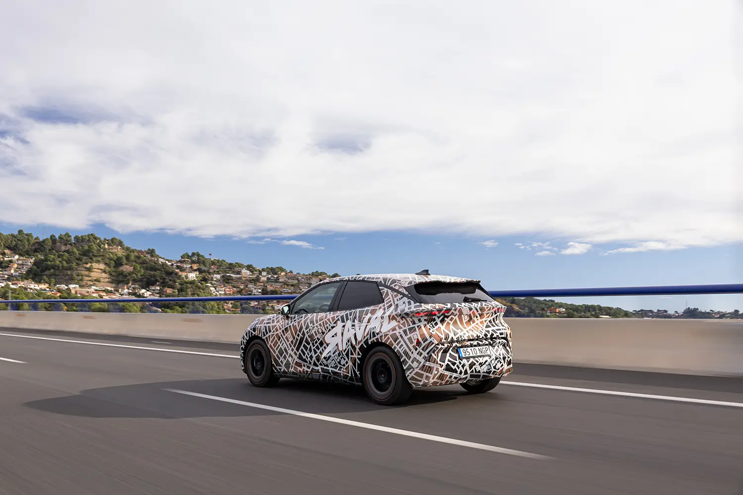 CUPRA Raval Camouflaged Prototype