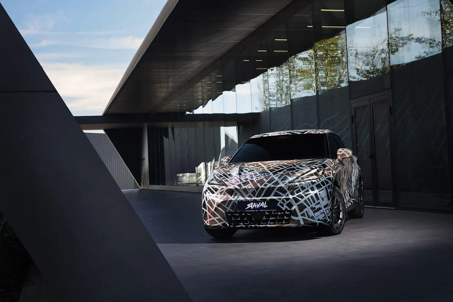 CUPRA Raval Camouflaged Prototype