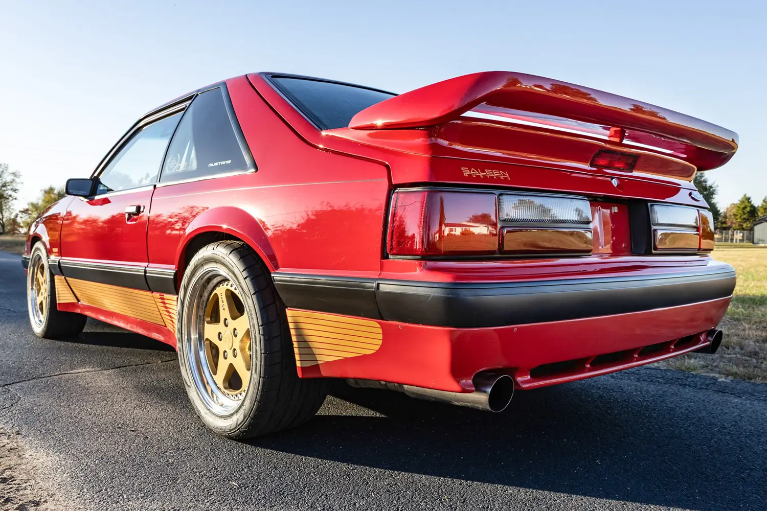 Supercharged 1990 Ford Mustang Saleen Hatchback Supercharged 1990 Ford Mustang Saleen Hatchback